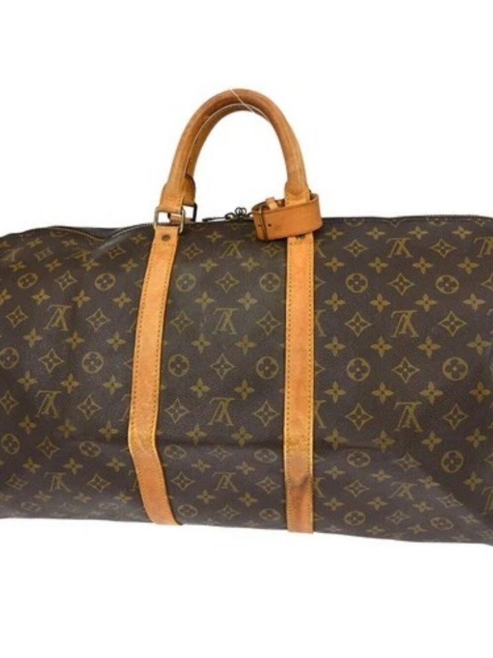 BUYIT LOUIS VUITTON KEEPALL 55 TRAVEL HANDBAG MONOGRAM M41424 881SD NQ06597 - Picture 4 of 16